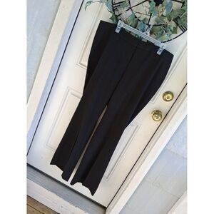 Nine West Dress Pants The Modern Size 16 Black Flare Leg NWT